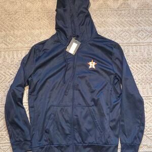 Dunbrooke Houston Astros Full Zip Performance Hoodie Size Large NWT